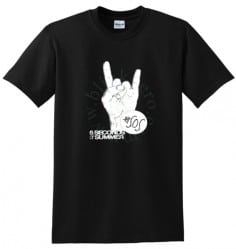 5 Second Of Summer Metal Hand Unisex T Shirt