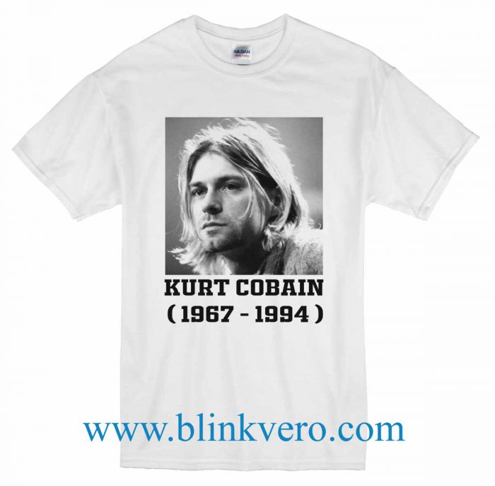 Kurt Cobain 1967 - 1994 Unisex T Shirt Size S M L XL XXL