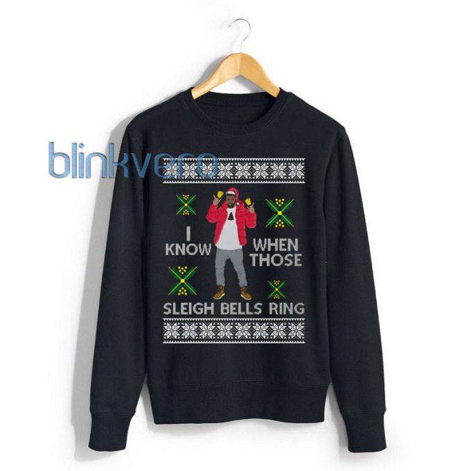 Download sleigh bells ring drake funny style christmas sweater t shirt