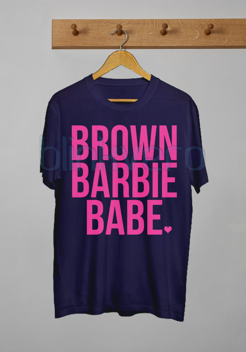 brown barbie shirt